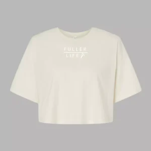 Cropped Tee - Vintage White