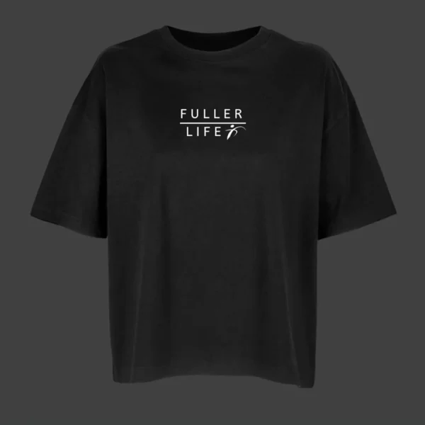 Boxy Oversized Tee - Black