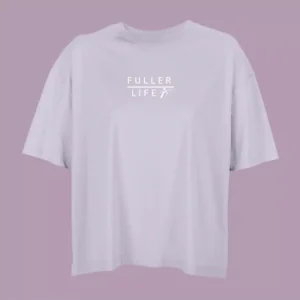 Boxy Oversized Tee - Lilac